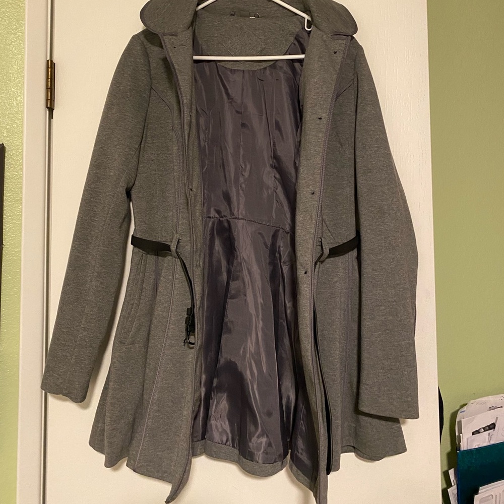 Jou Jou for Nordstrom Flare Pea Coat